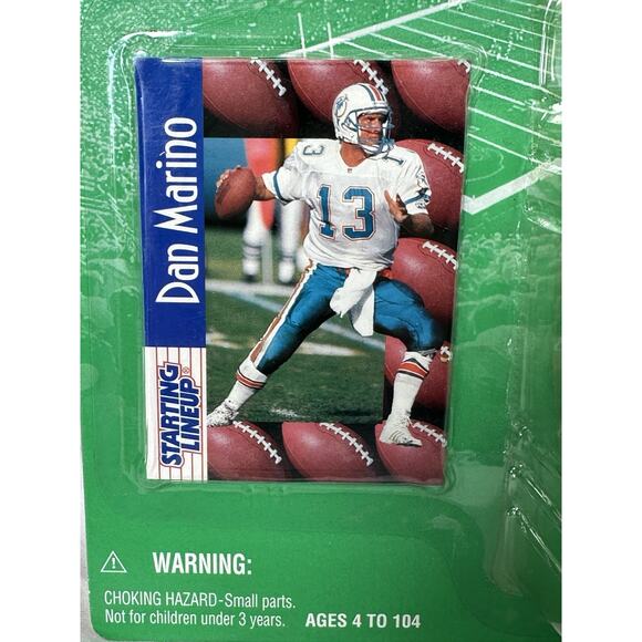 NWB- Dan Marino Miami Dolphins 1997 Starting Lineup Action Figure NFL KENNER - Picture 2 of 5